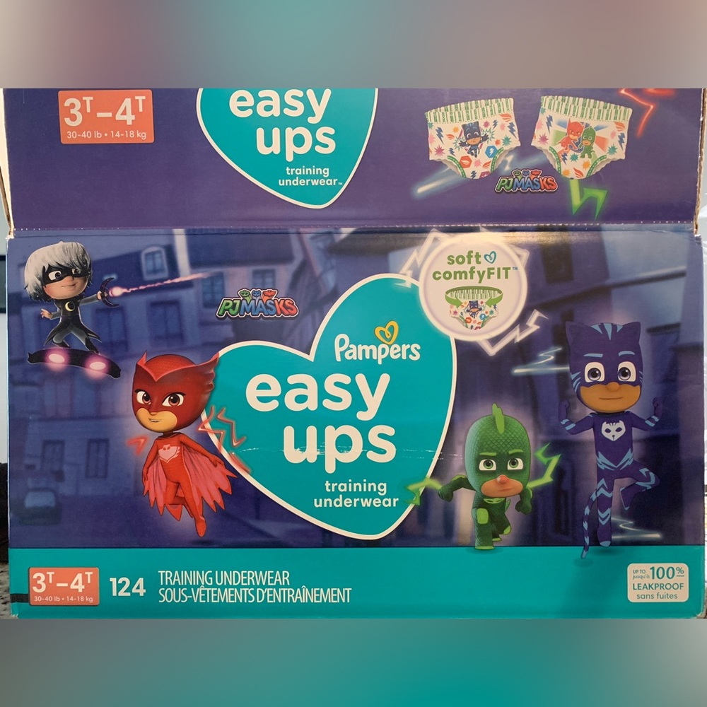 Pampers Easy Ups Training Pants Boys and Girls, 3T-4T